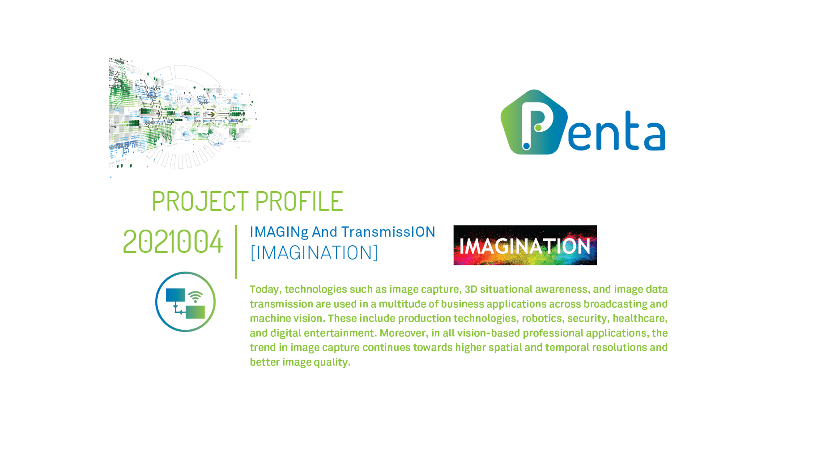 IMAGINATION Project Profile Now Available