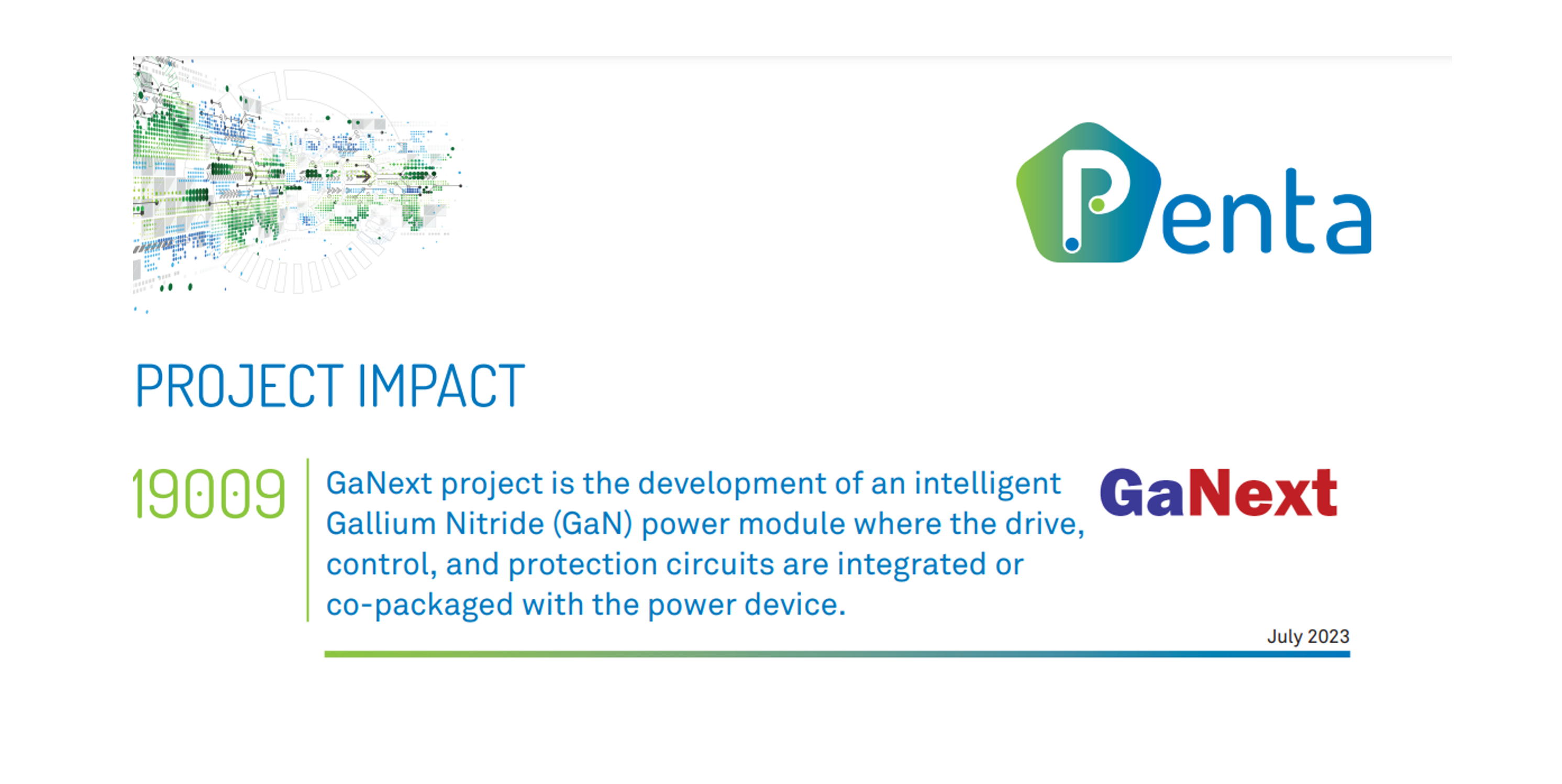 GaNext Project Impact Now Available
